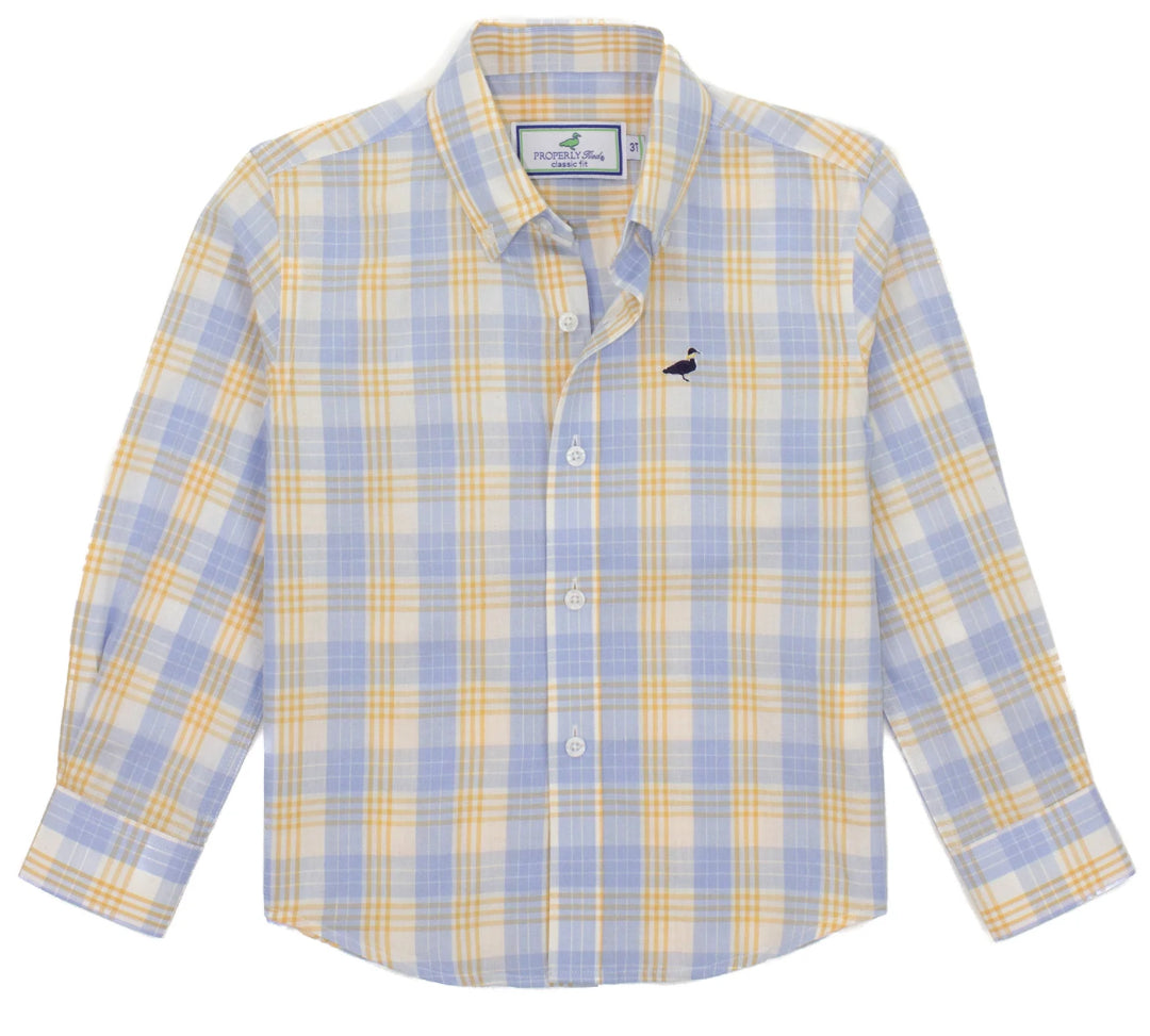 Properly Tied Boys Seasonal Sport Shirt Satsuma