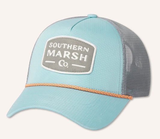 Southern Marsh Youth Ensenada Rope Hat Vintage Co. YHECO Antiqua Blue