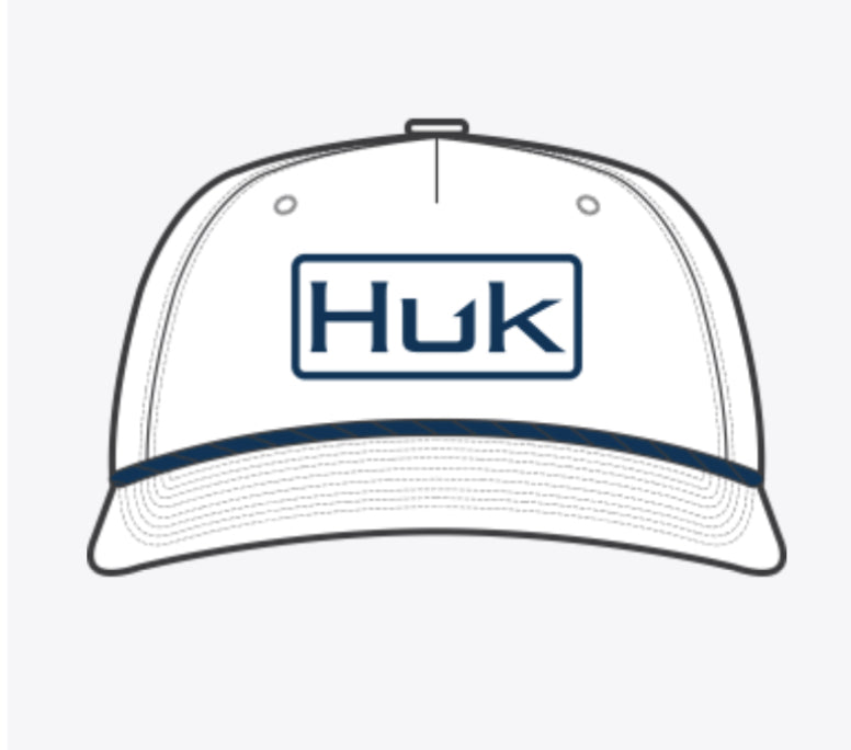 Huk Captain Huk Rope Hat White