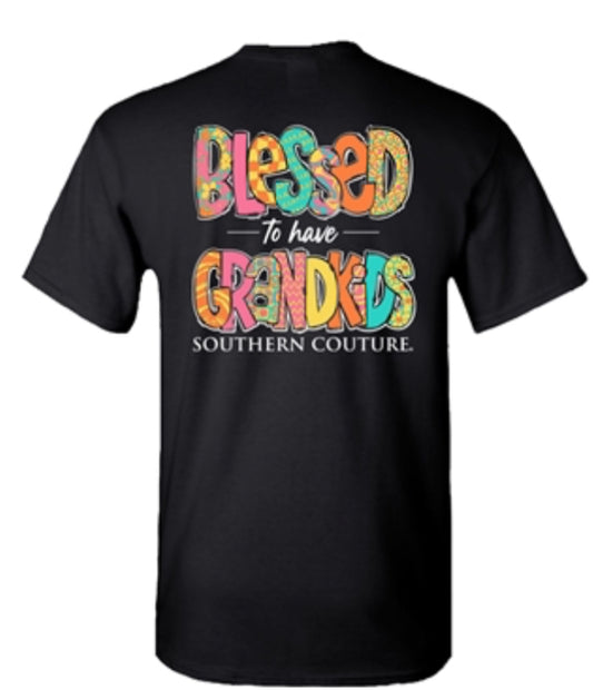 Southern Couture Classic Blessed To Have Grandkids - Black