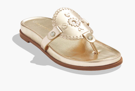 Jack Rogers Collin’s Casual Sandal 112121SA08 Platinum