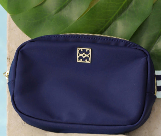 Mary Square Luxe Crossbody Bag Navy 50002