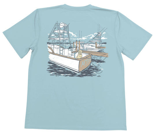 Aftco Venture Clearwater Mens  S/S Tee MT1491