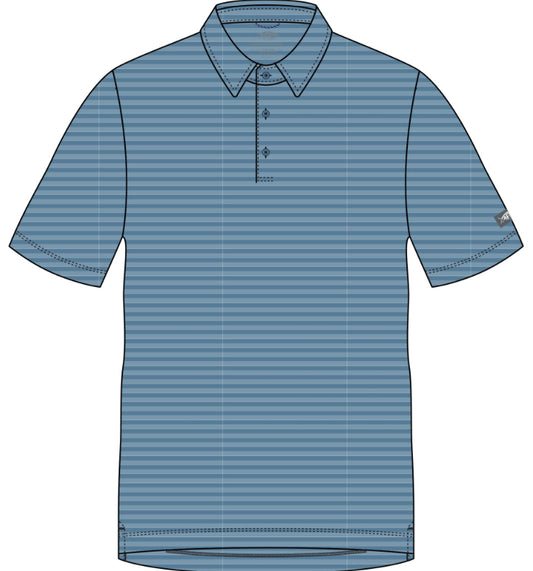 Aftco Link Polo Air Force Blue AFBL