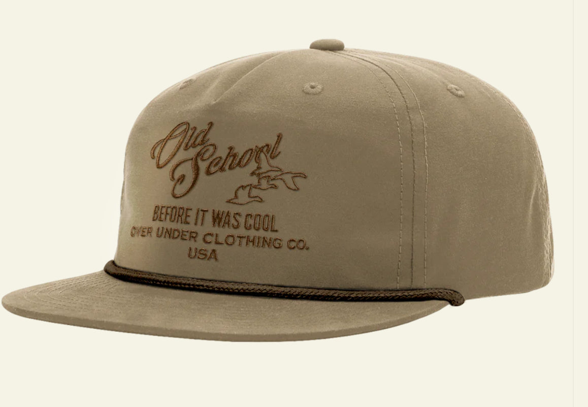 Over Under Old School Rope Hat - Tobacco