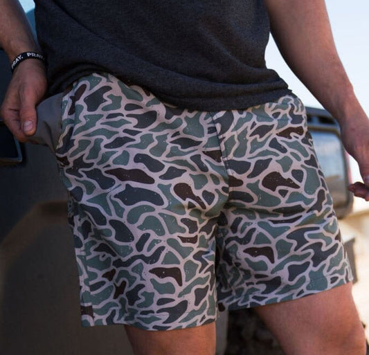 Burlebo Everyday Short - Retro Duck Camo