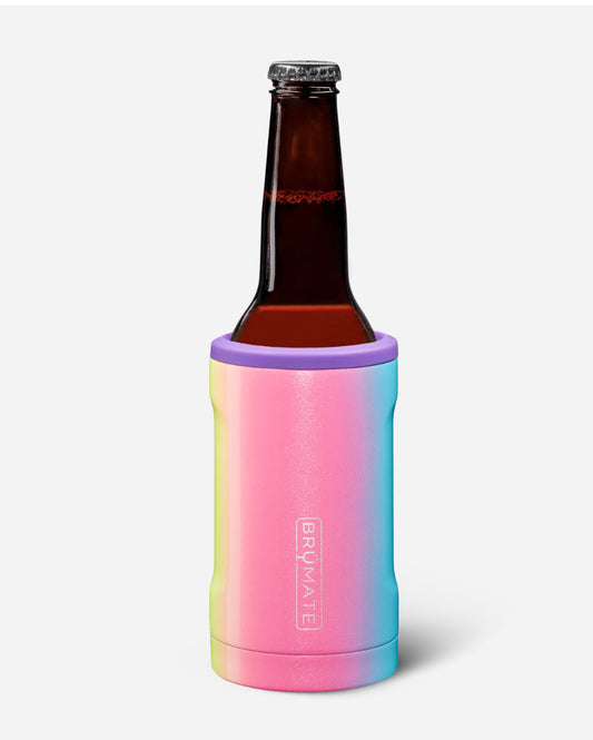 Hopsulator Bott'l Glitter Rainbow | 12oz Bottles HBE12PR
