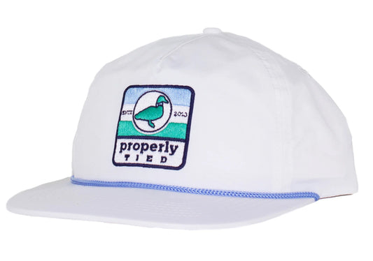 Properly Tide Rope Hat Sign Logo