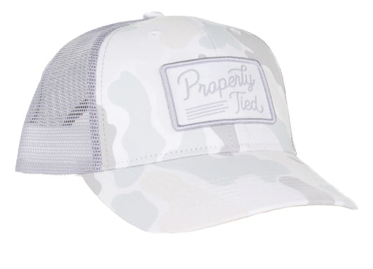 Properly Tide Sportsman Trucker Hat Polar Camo