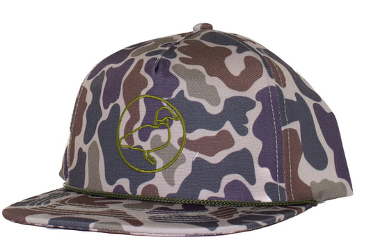 Properly Tide Boys Rope Hat Vintage Camo