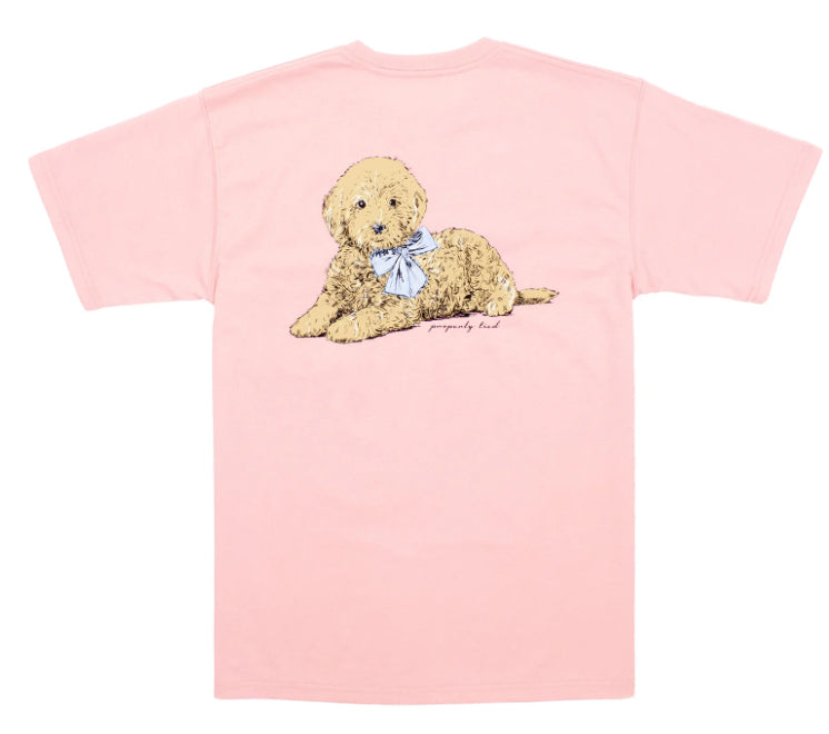 Properly Tied Doodle S/S Tee Blush