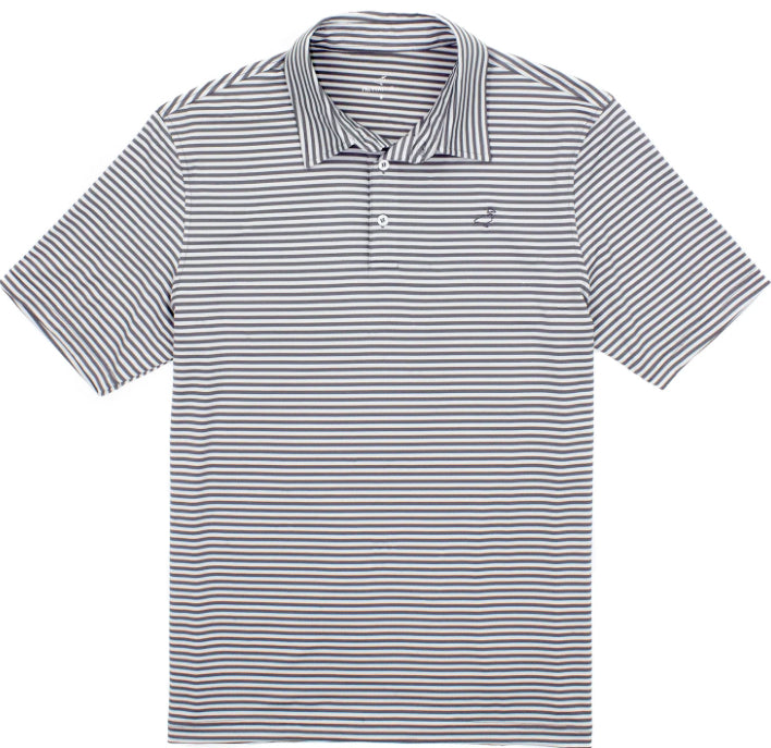 Properly Tied  Men’s Waverly Polo Granite  Gray