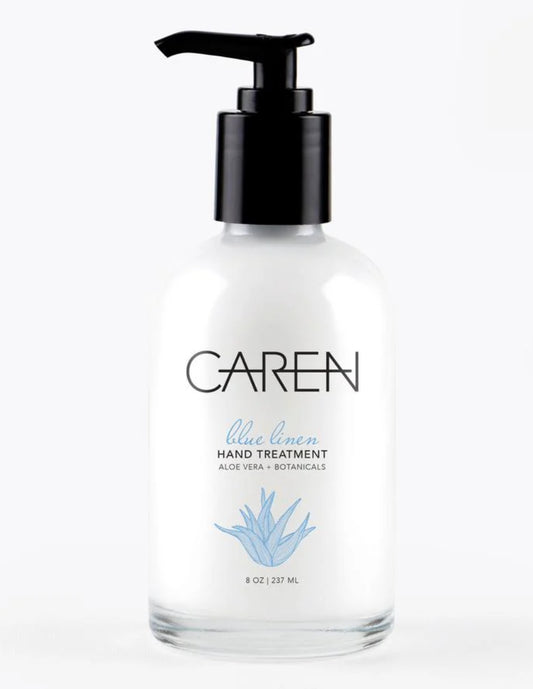 Caren Blue Linen 8oz Hand Treatment