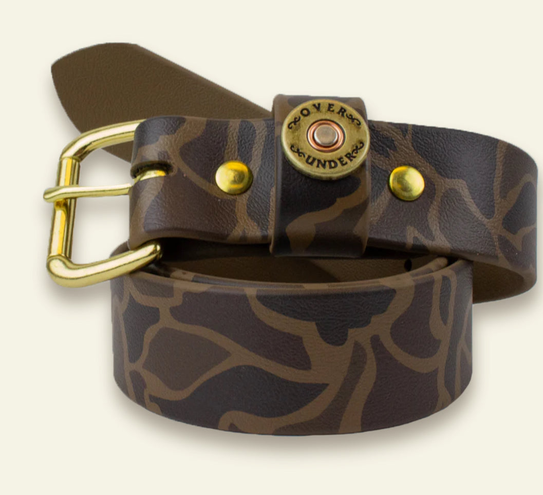 Over Under Waterproof Single Shot Belt Duck Camo