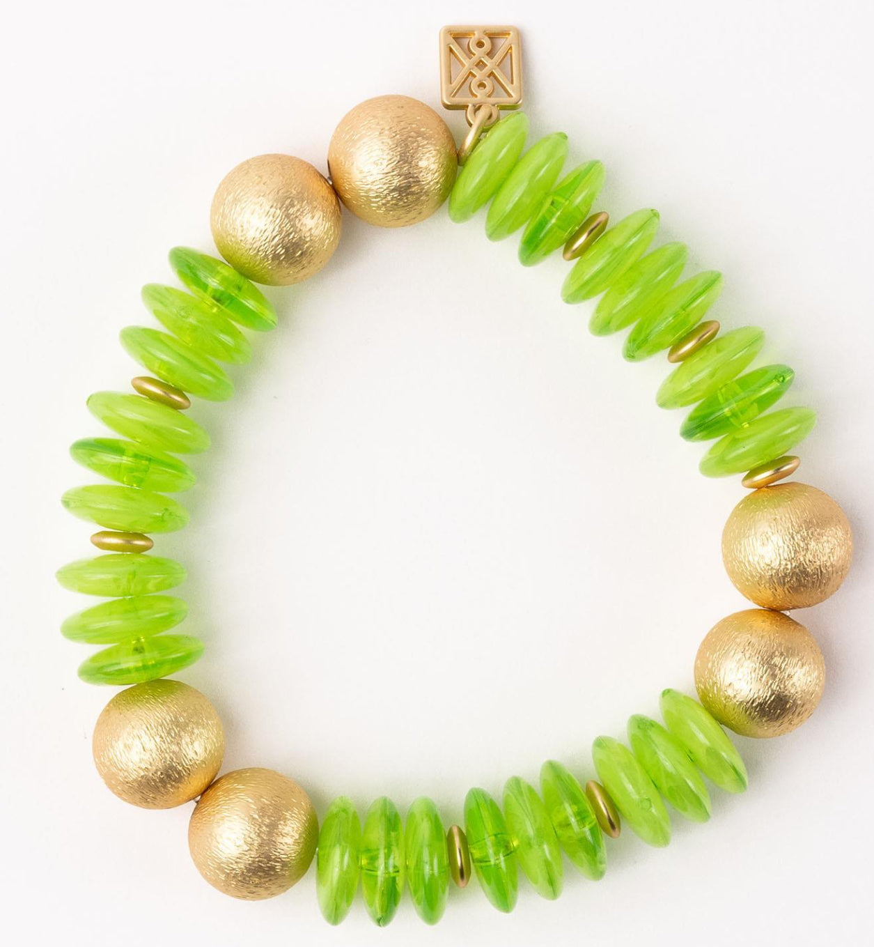 Michelle McDowell James Lime Bracelet