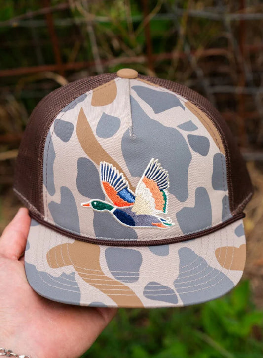 Burlebo  Youth Retro Camo Duck  YC-RCD