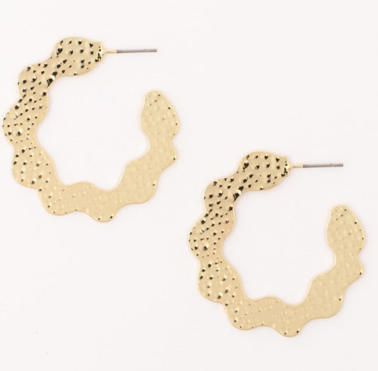 Michelle McDowell Rue Gold Earrings