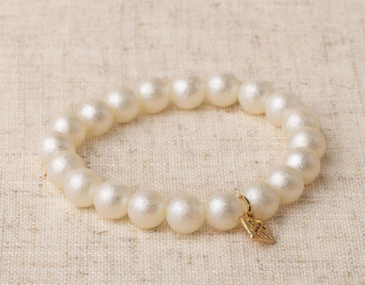 Michelle McDowell Bracelet Rylan Cotton Pearl