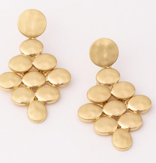 Michelle McDowell Kendall Earrings Gold 54797