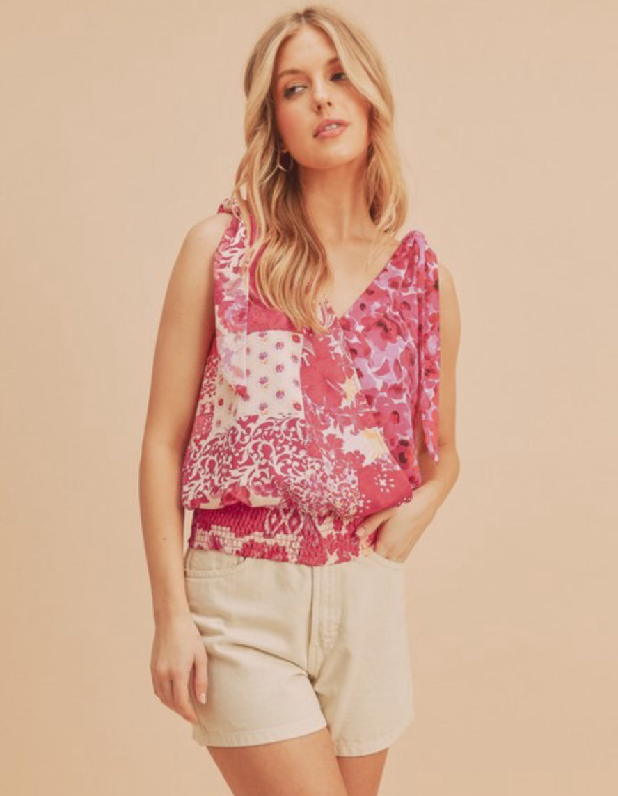 Aemi + Co Toya Tank Pink