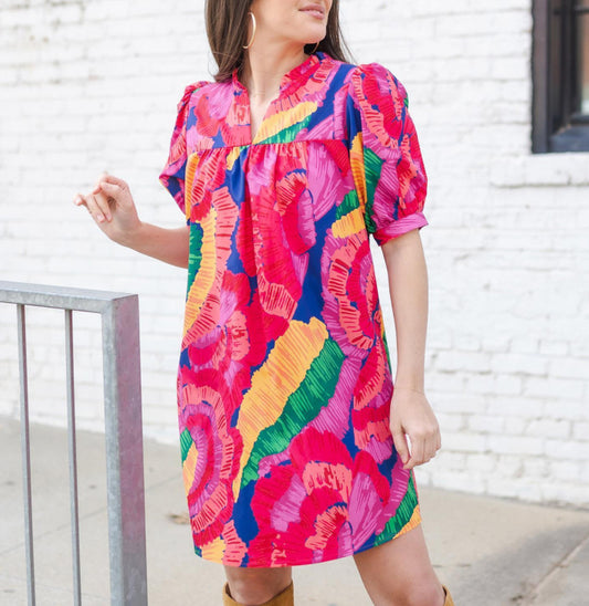 Michelle McDowell Showstopper Multi Maggie Dress