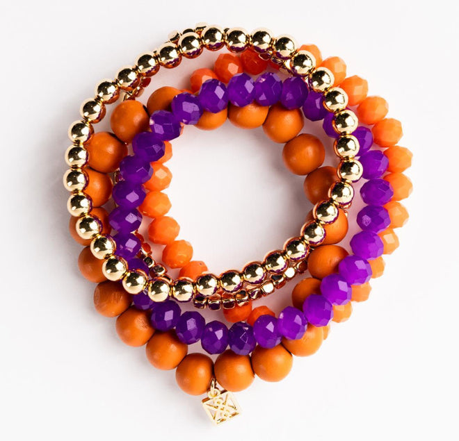 Michelle McDowell Bracelet Mandy Purple & Orange