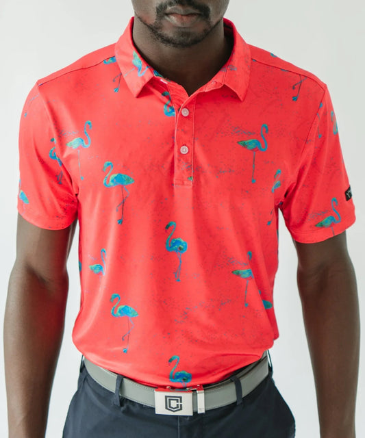 Yatta Golf Men's Just Beachy Golf Polo