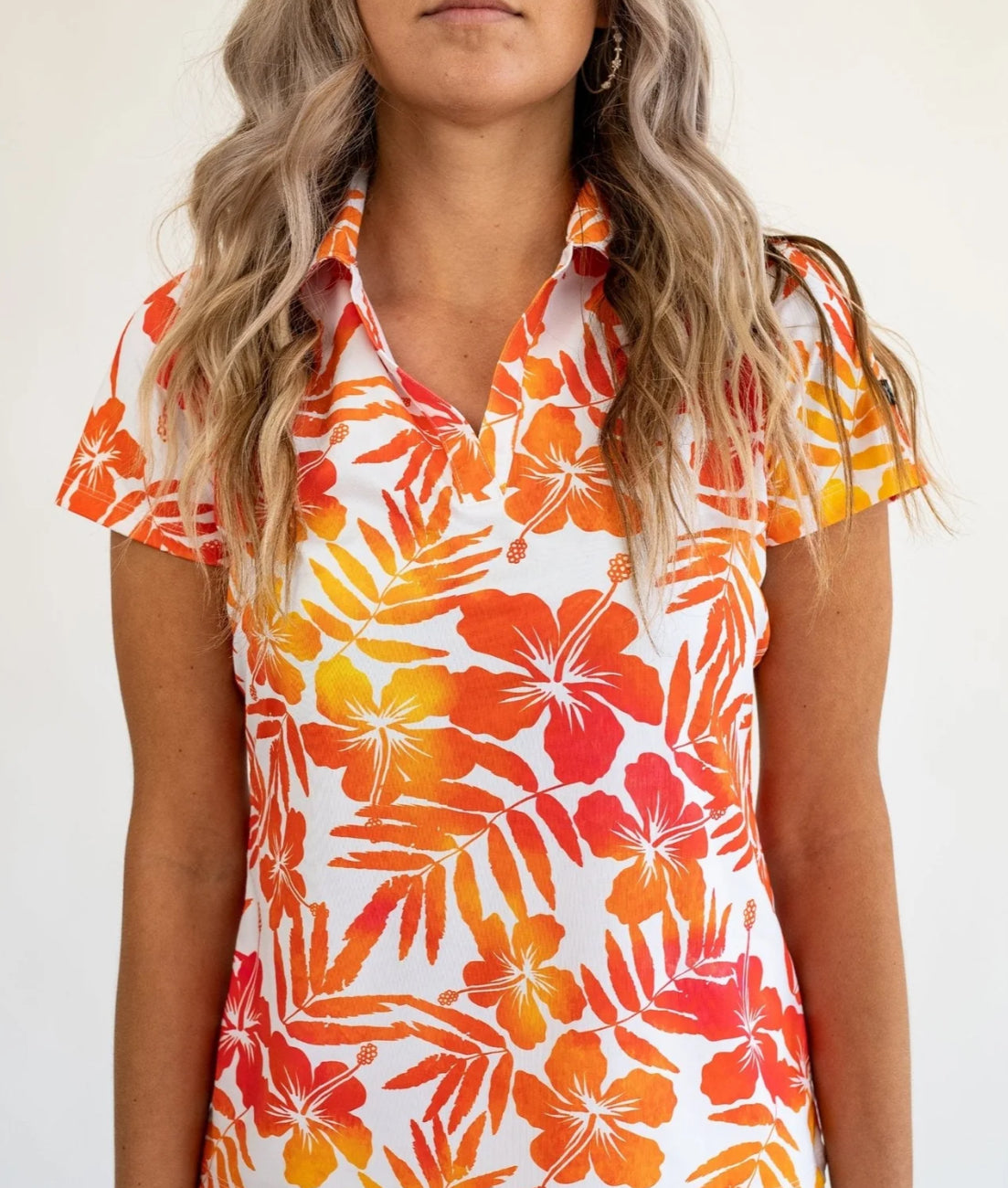 Yatta Golf Aloha Sunrise Women's Golf Polo