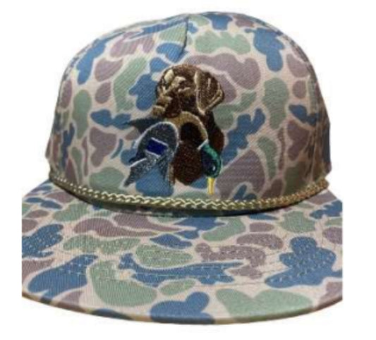 Aix Waterfowl Camo Lab With Duck Hat