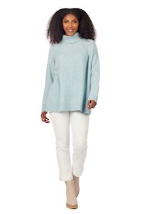 Mudpie Freddie Ribbed Sweater Blue