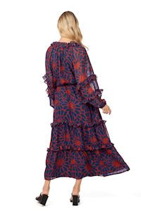 Mud Pie Portia Maxi Dress Navy