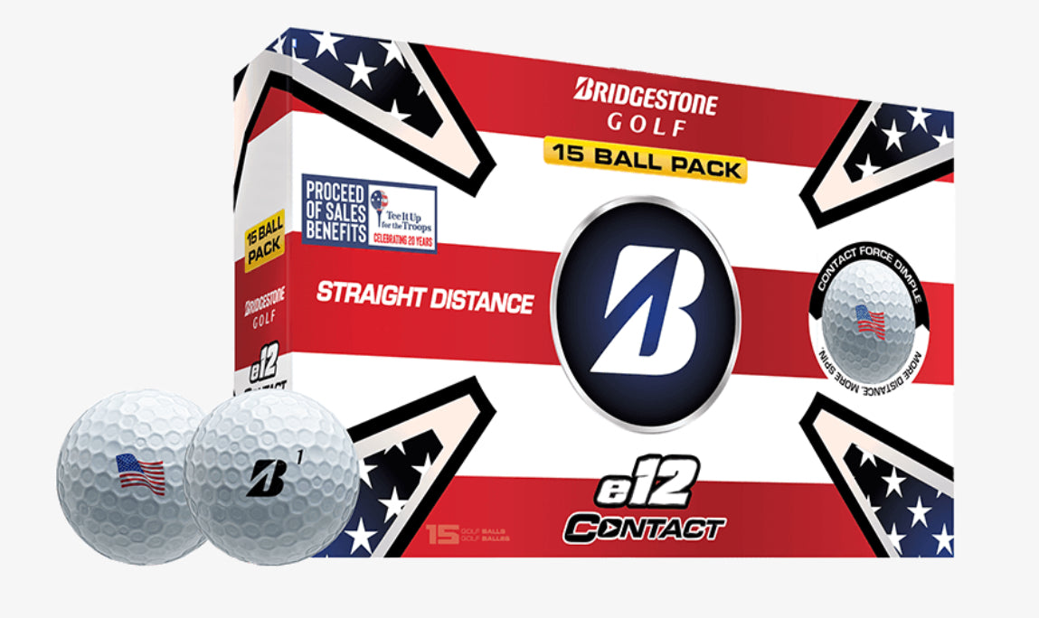 Bridgestone Golf 2023 e12 Patriot Pack 15 Balls