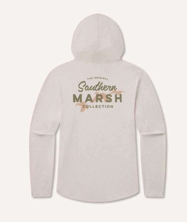 Southern Marsh Classic Hoodie Tee Three Ducks