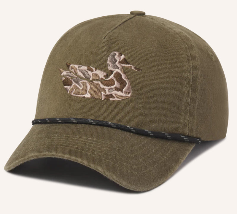 Southern Marsh Ensenada Rope Hat Camo Duck Hunter Green