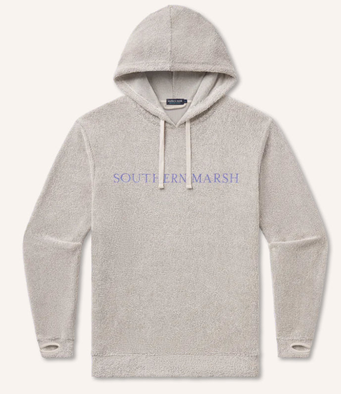 Southern Marsh Sunday Morning Sweater Hoodie Light Gray