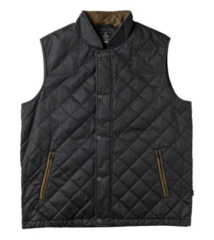 Heybo Warner Quilted Vest Navy