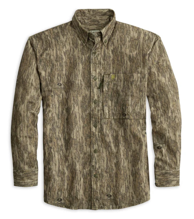 Heybo Stone Camp Flannel Camo Bottomland Hey4066