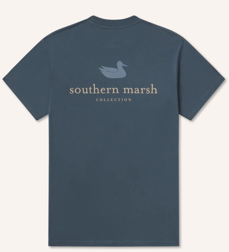 Southern Marsh Authentic S/S Tee Arlington Blue