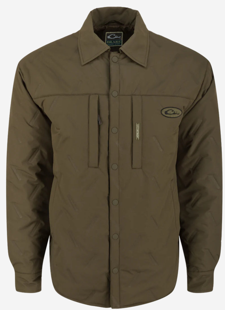 Drake LST Double Down Jac-Shirt Olive