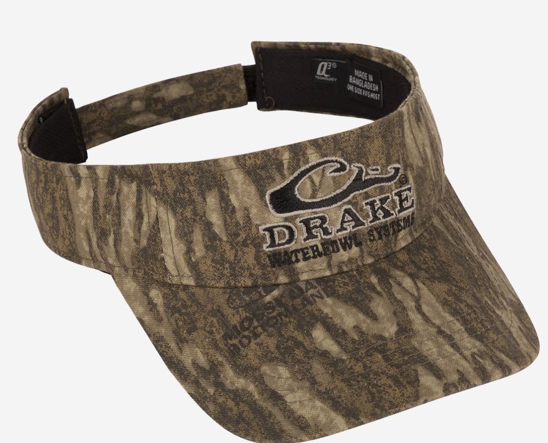 Drake Visor Mossy Oak Bottomland