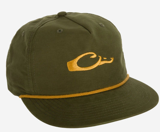 Drake Logo Rope Cap Loden - Gold