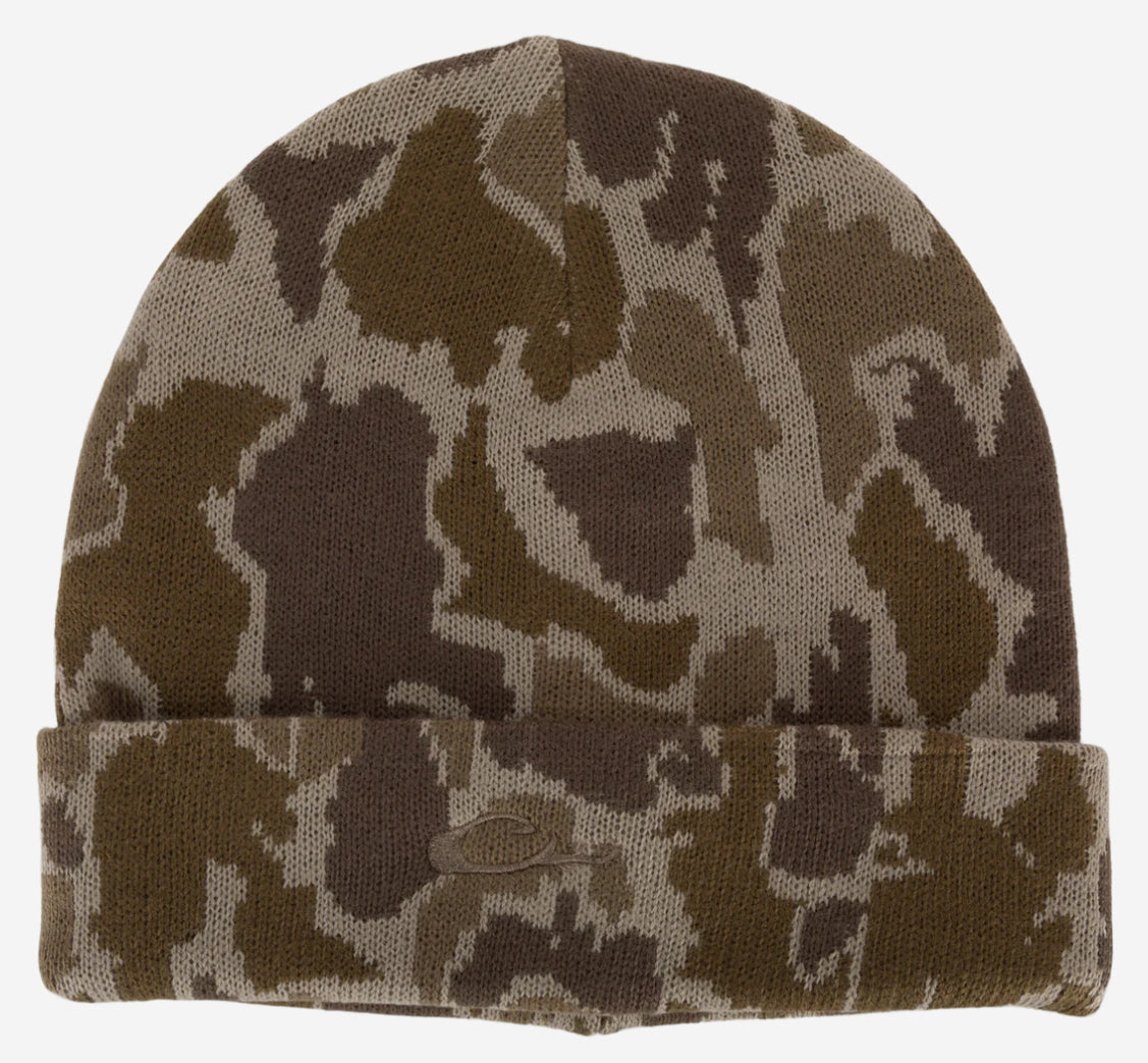 Drake LST Acrylic Beanie Old School Timber