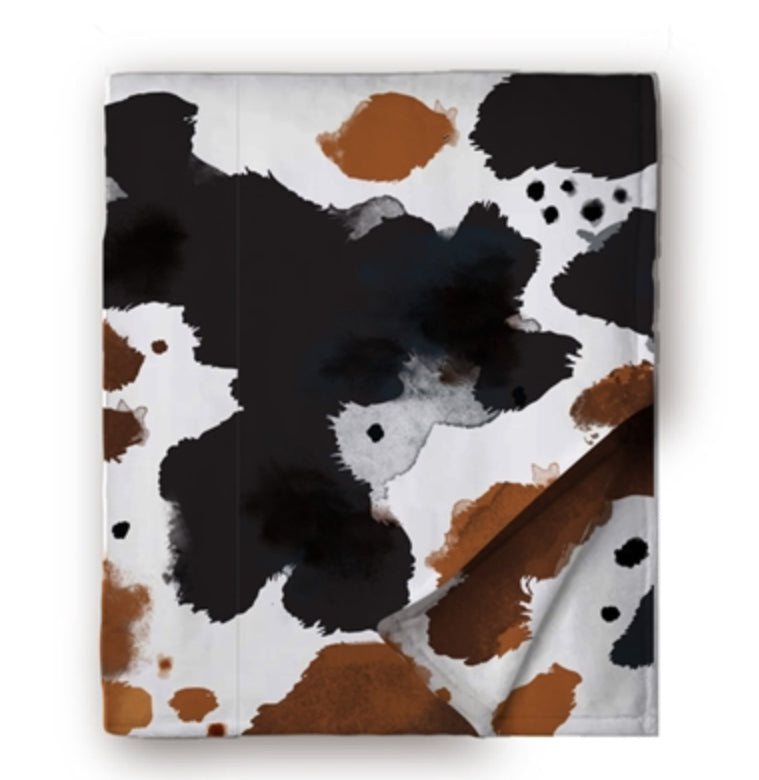 SC 60X80 Super Soft Blanket - Cow Print