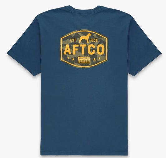 Aftco Best Friend Naval SS T-shirt