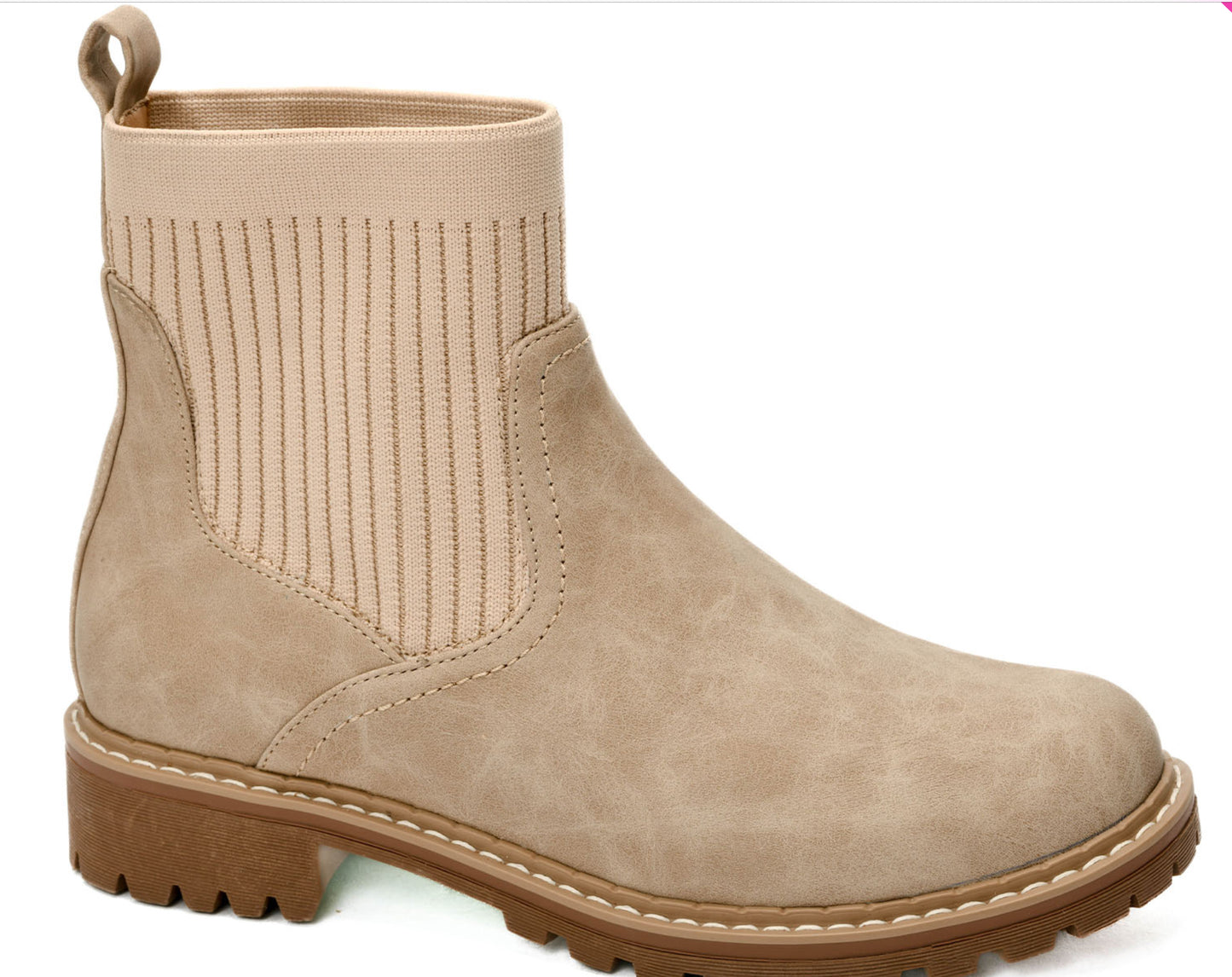 Corkys Cabin Fever Camel Booties