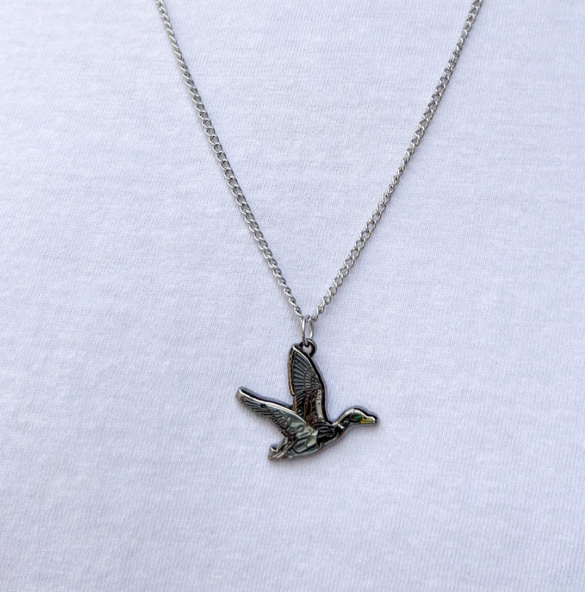 Mucker Bucket Duck It OG - Stainless Steel Necklace