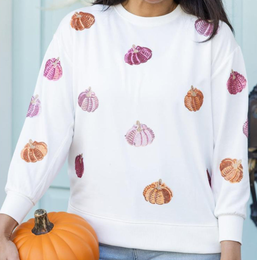 Mary Square Sarah Sweatshirt Pumpkins