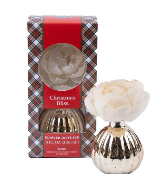 Bridgewater Holiday Flower Diffuser Christmas Bliss