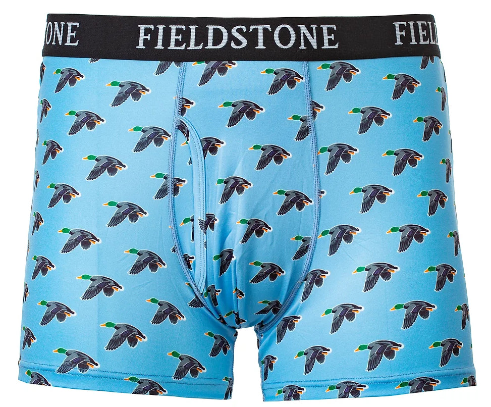 Fieldstone Pattern Boxer Briefs Ducks