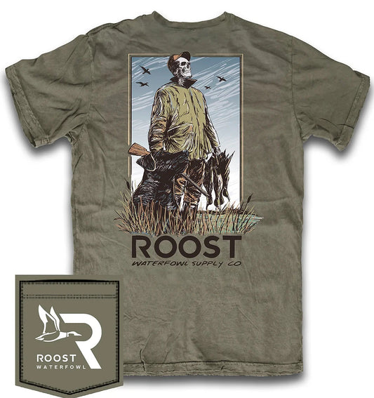 Roost Skeleton Hunter S/S Tee Tumbleweed